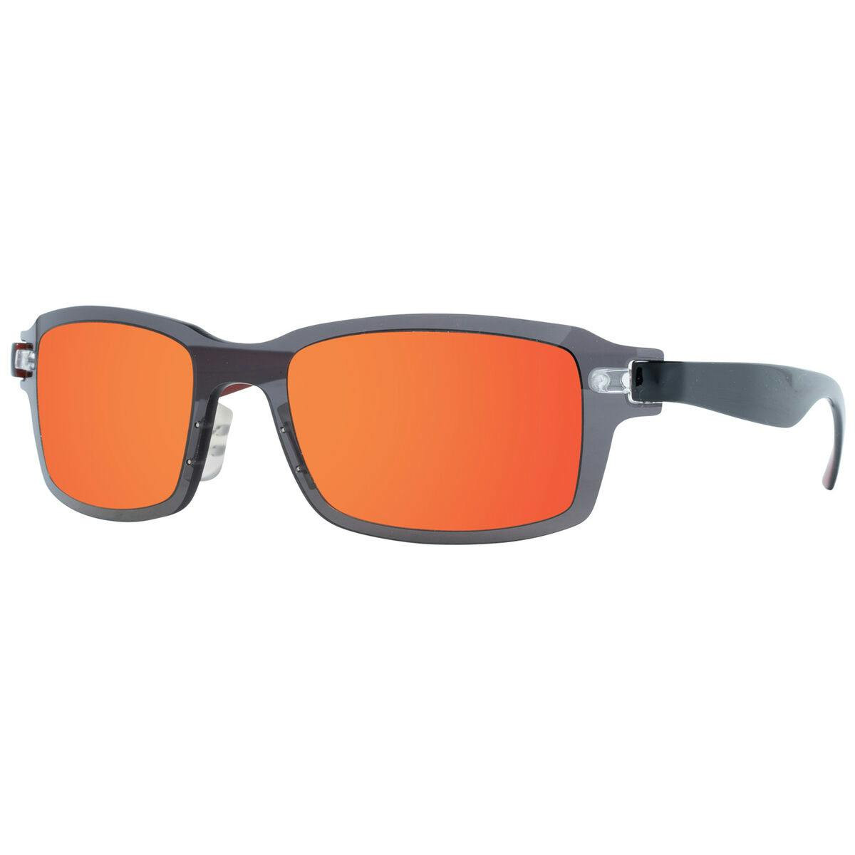 Gafas de sol TH502-01-52 con lentes de policarbonato rojas y protección UV400