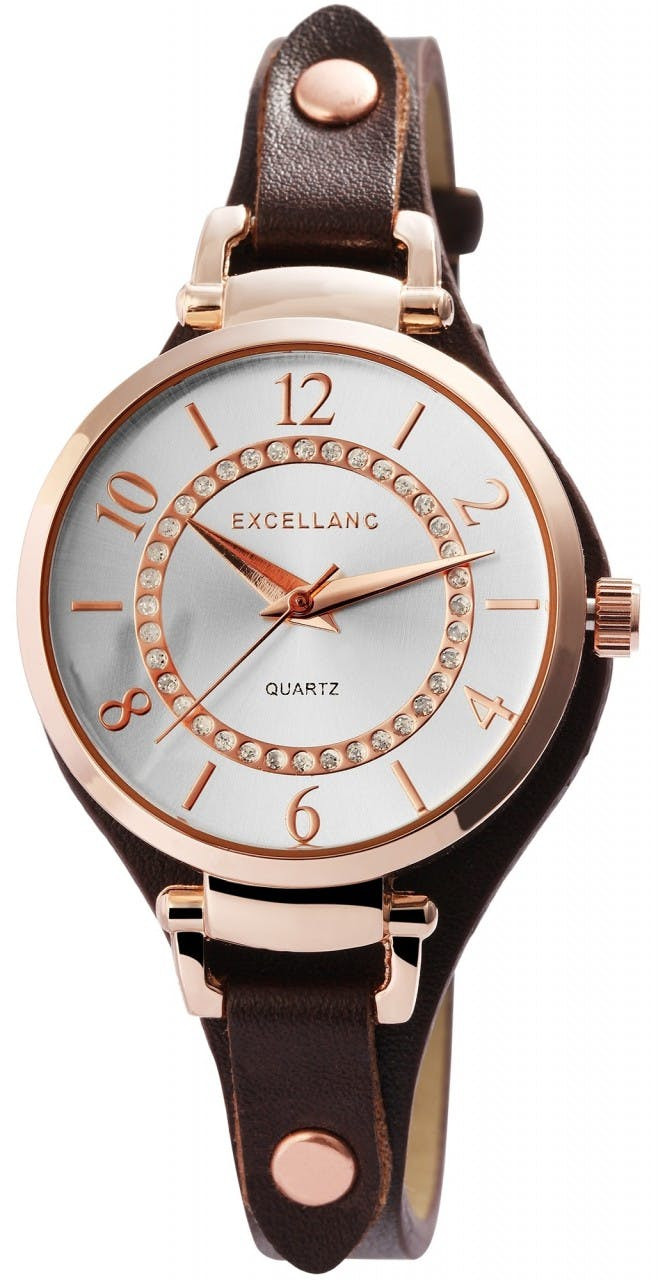 Reloj de mujer con correa de piel sintética