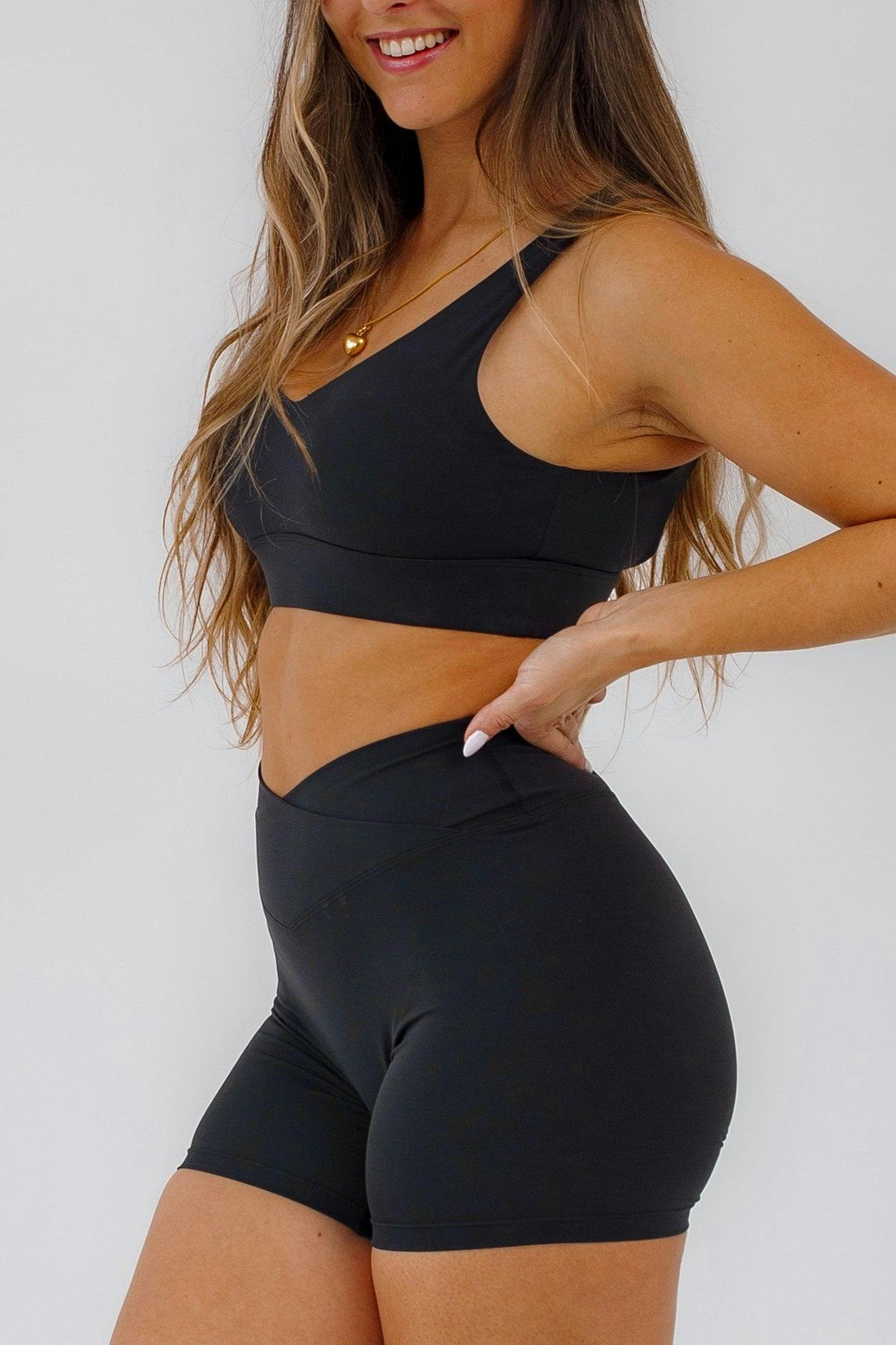 Shorts de entrenamiento Vibe negro