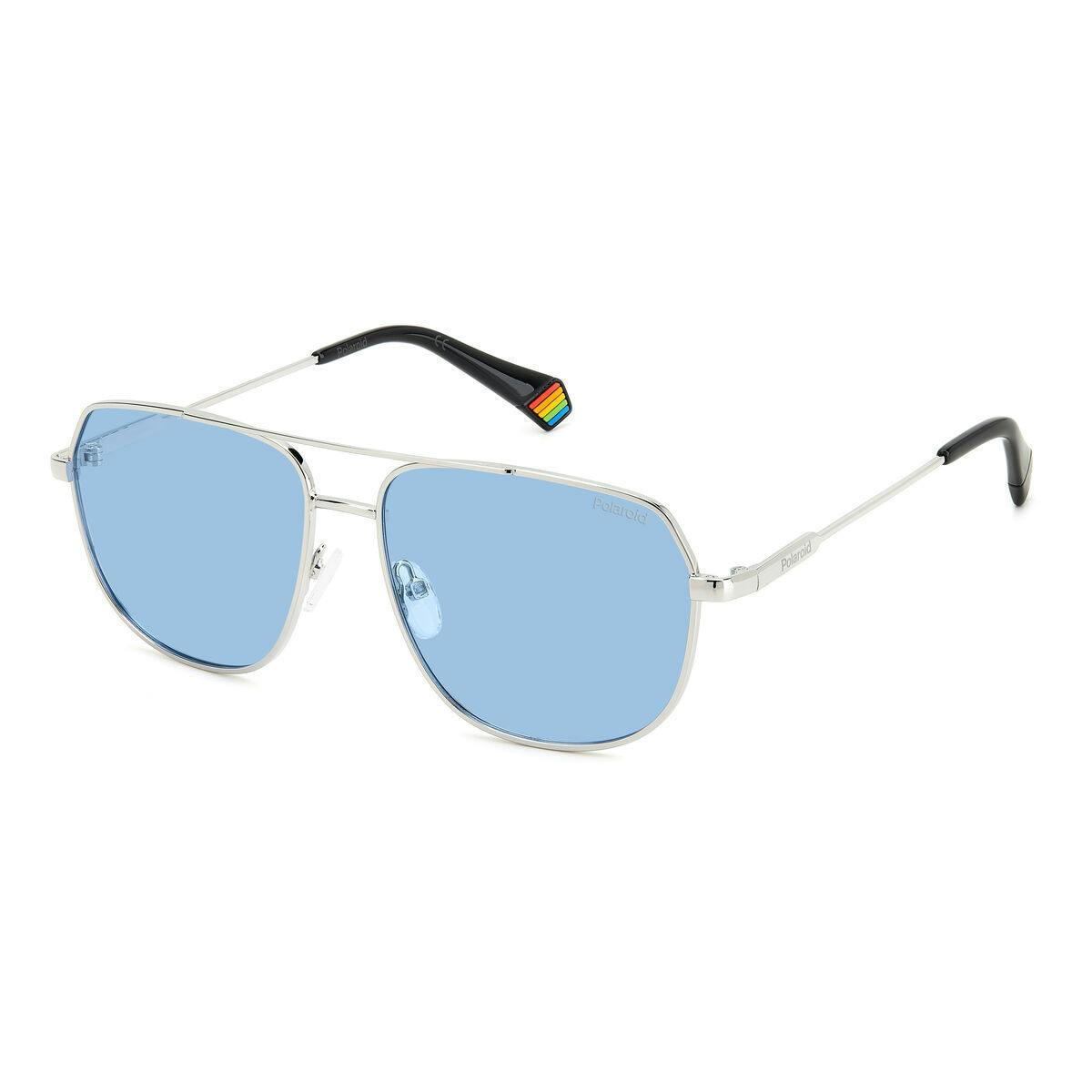 Polarised sunglasses PLD-6195 polycarbonate lenses stainless steel frame