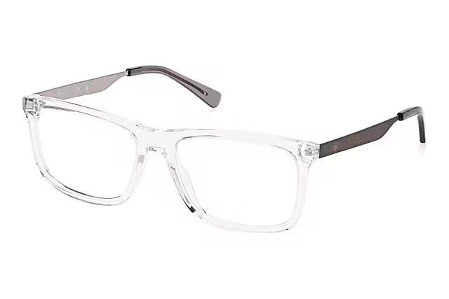 Montura cuadrada de acetato blanca aro completo