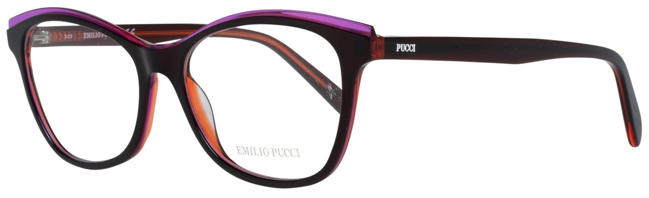 EP5098 optical frame burgundy full-rim women's