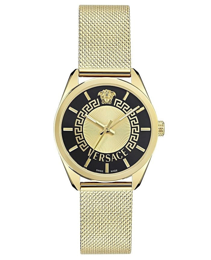 Reloj Swiss V-Circle Lady en acero inoxidable con cristal de zafiro