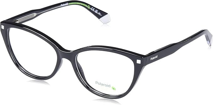 Montura óptica cat-eye negra propionato de celulosa modelo PLD D493