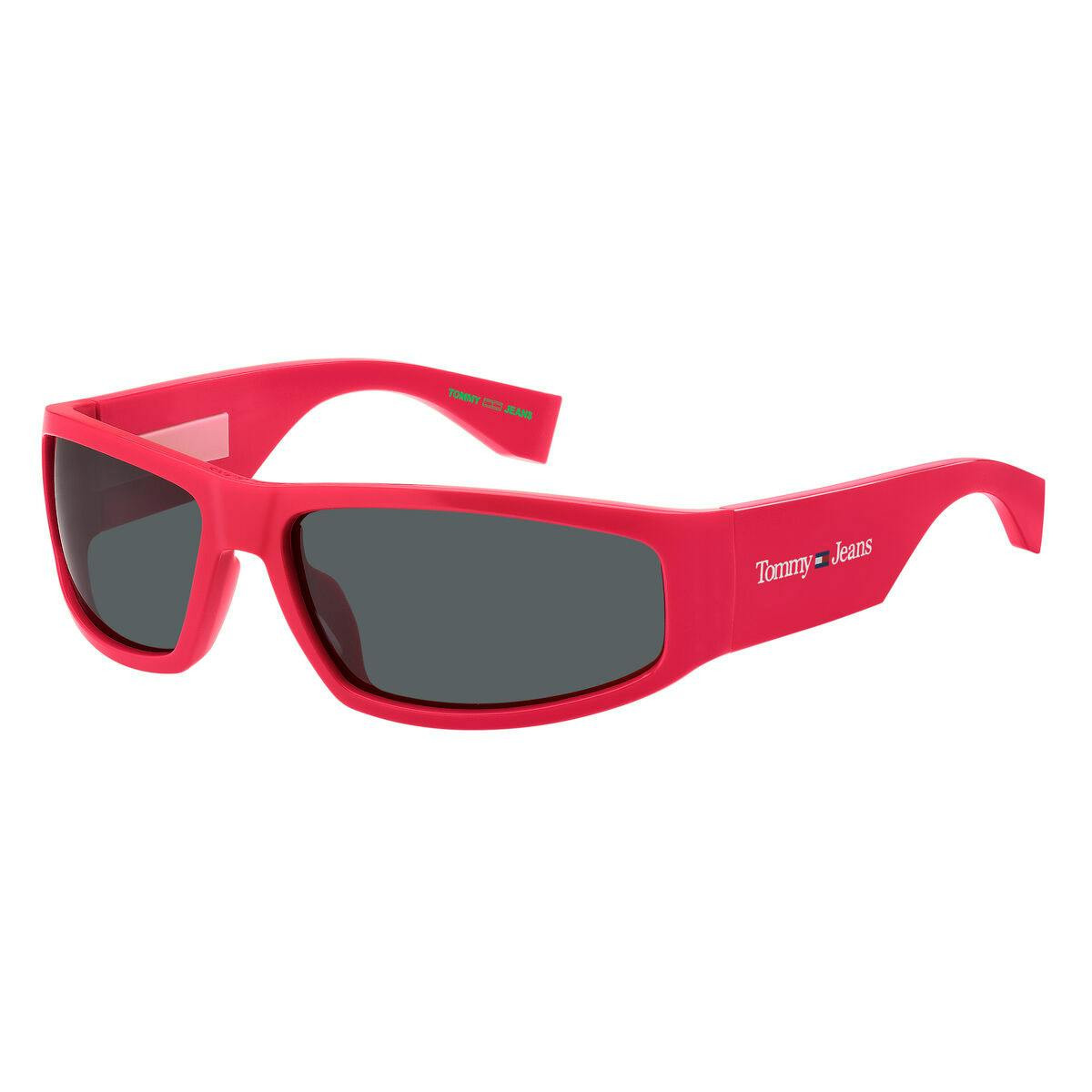 Gafas de sol polarizadas resina rosa con lentes grises