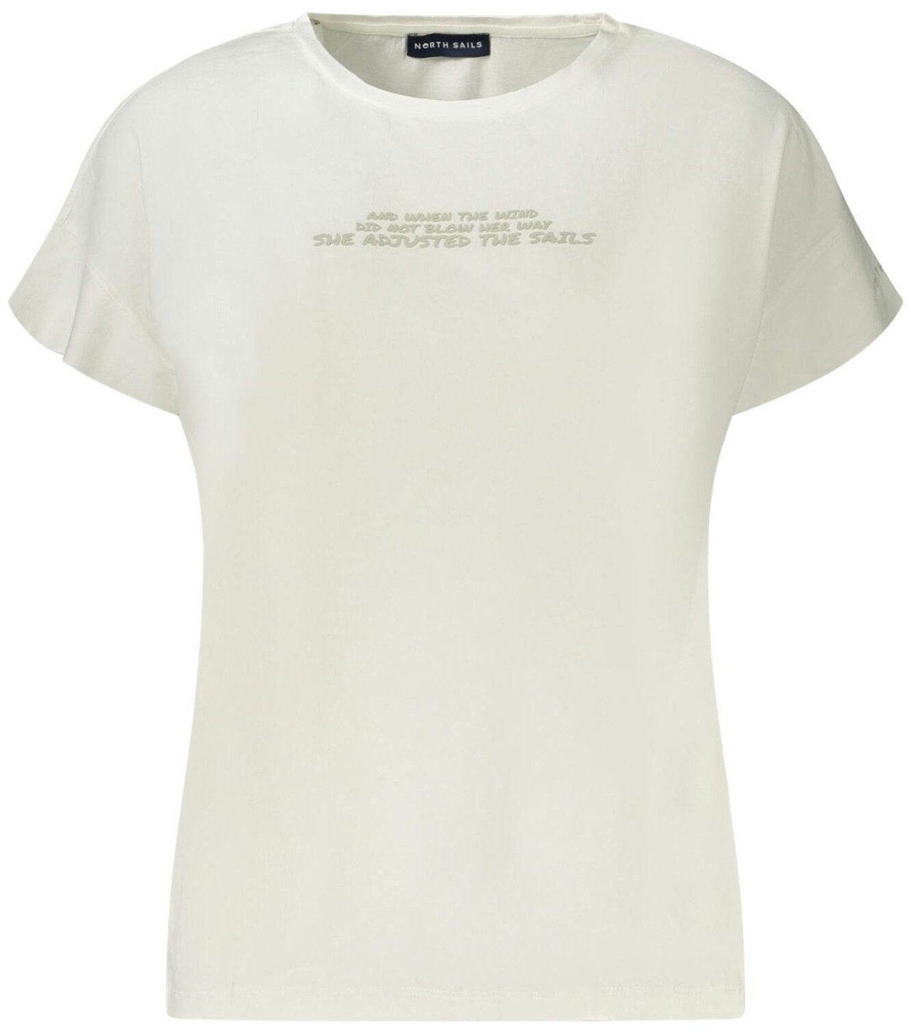 Camiseta básica blanca de algodón