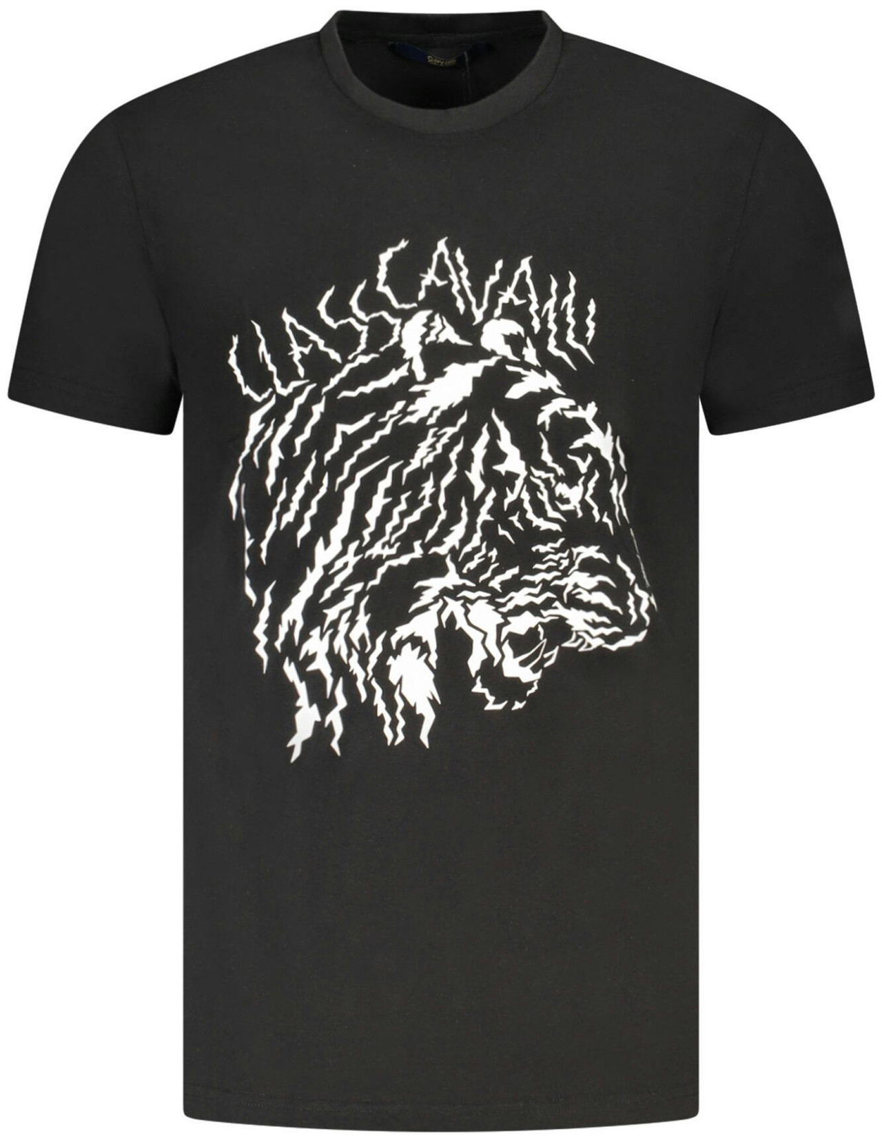 Basic cotton T-shirt black