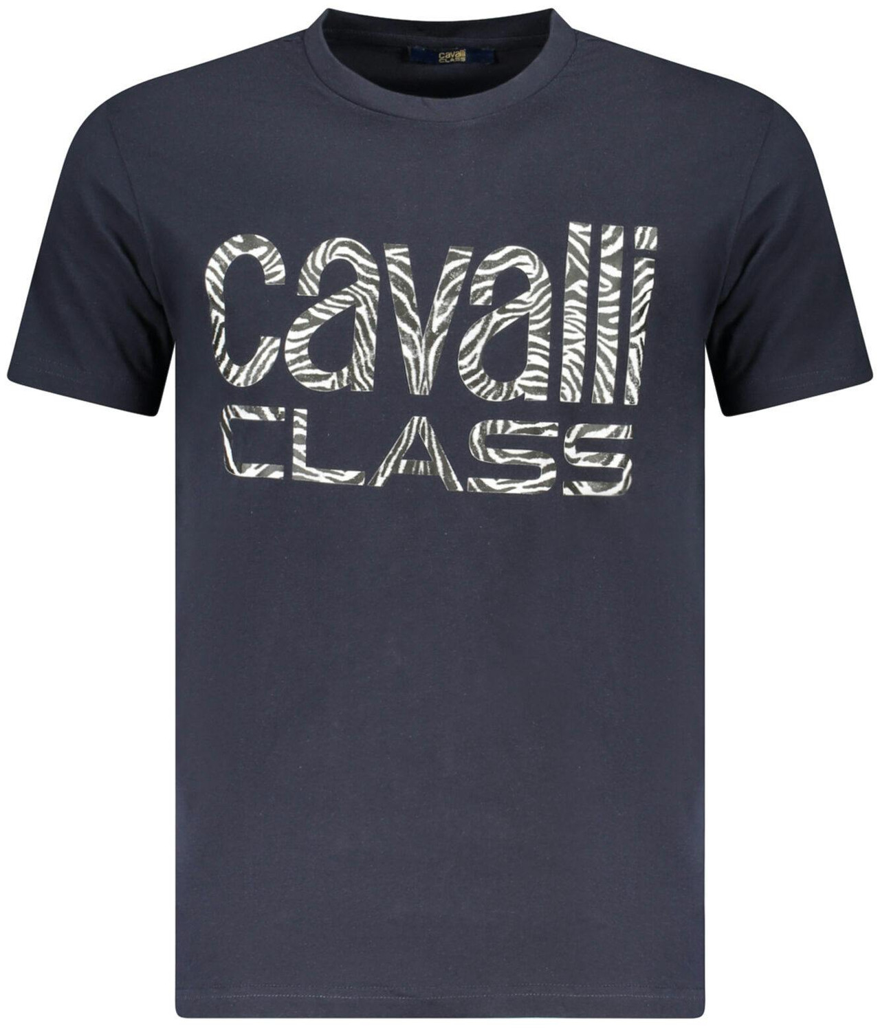 Camiseta básica azul 100% algodón