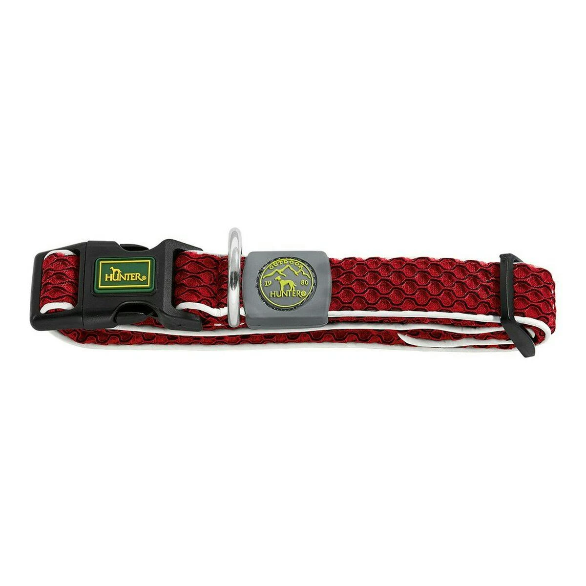 Collar Basic para perros rojo