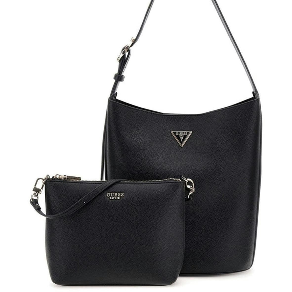 Meridian II shoulder bag with removable inner pouch