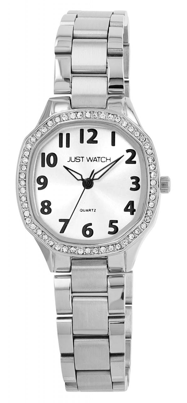 Reloj Elva en Acero Inoxidable con Esfera Blanca