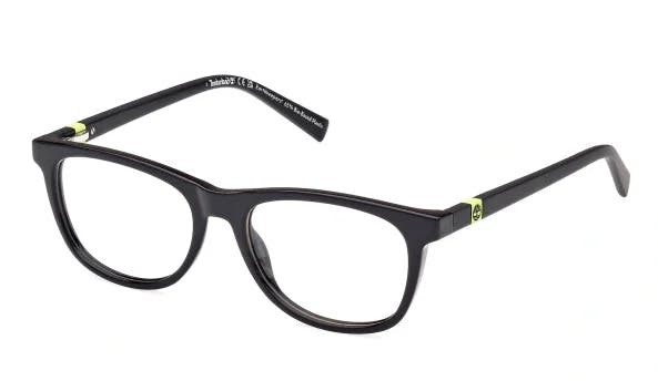 Children's rectangular full-rim optical frame black