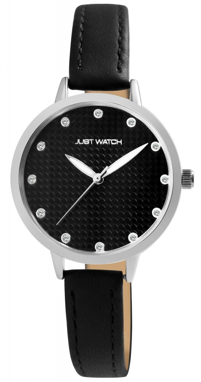 Reloj de pulsera femenino analógico con correa de piel genuina