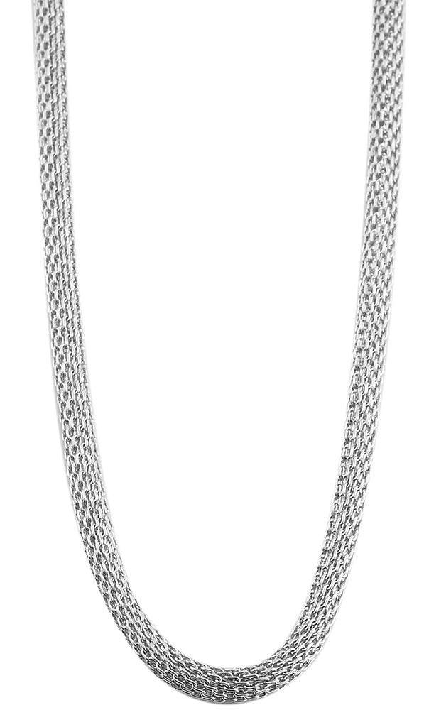 Snake chain stainless steel necklace 50 cm