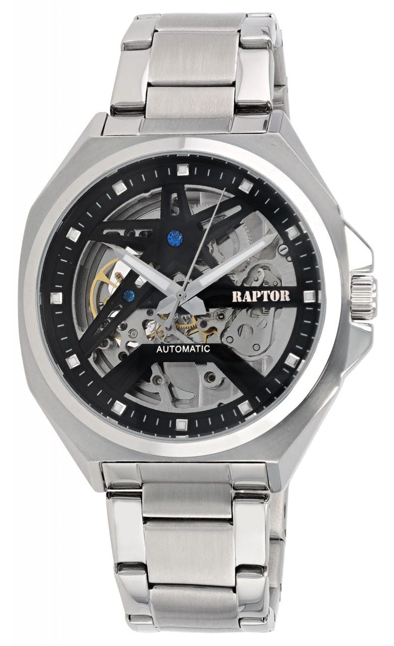 Reloj automático de hombre con pulsera de acero inoxidable