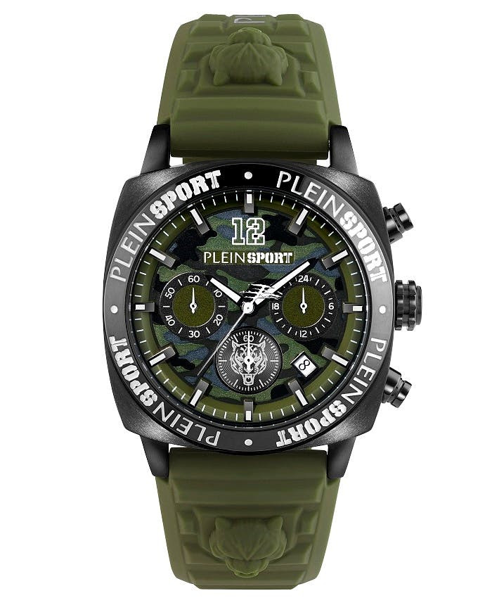 Reloj Wildcat Chrono con Caja de acero y Correa de silicona