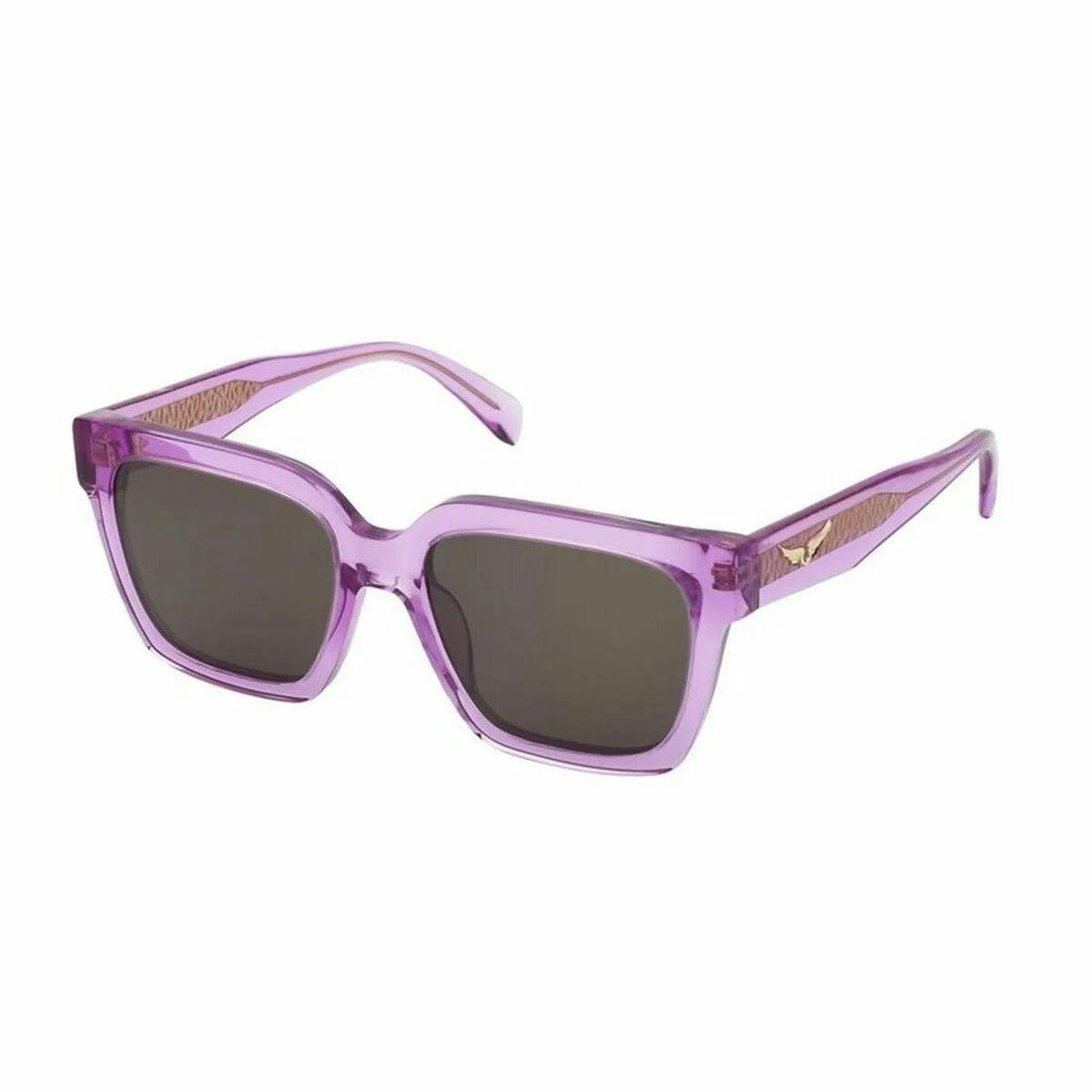 Gafas de sol SZV407 montura acetato morado