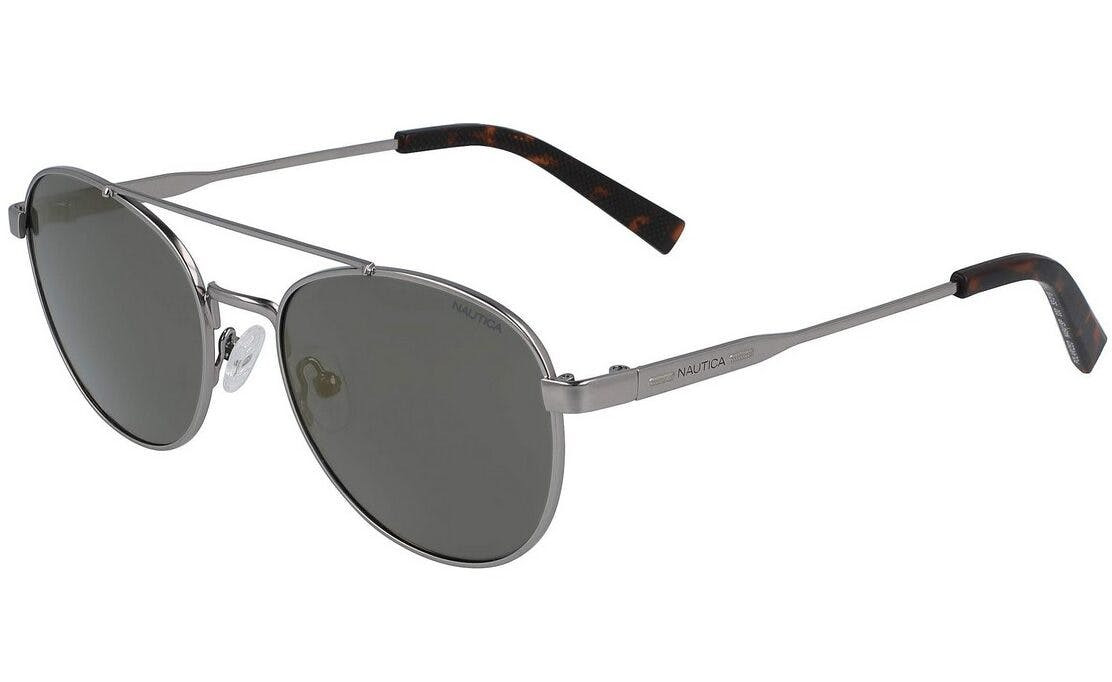 Gafas de sol Nautica montura metal gris lentes espejadas
