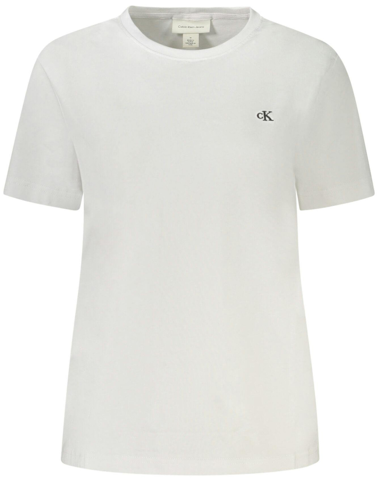 Camiseta blanca de algodón