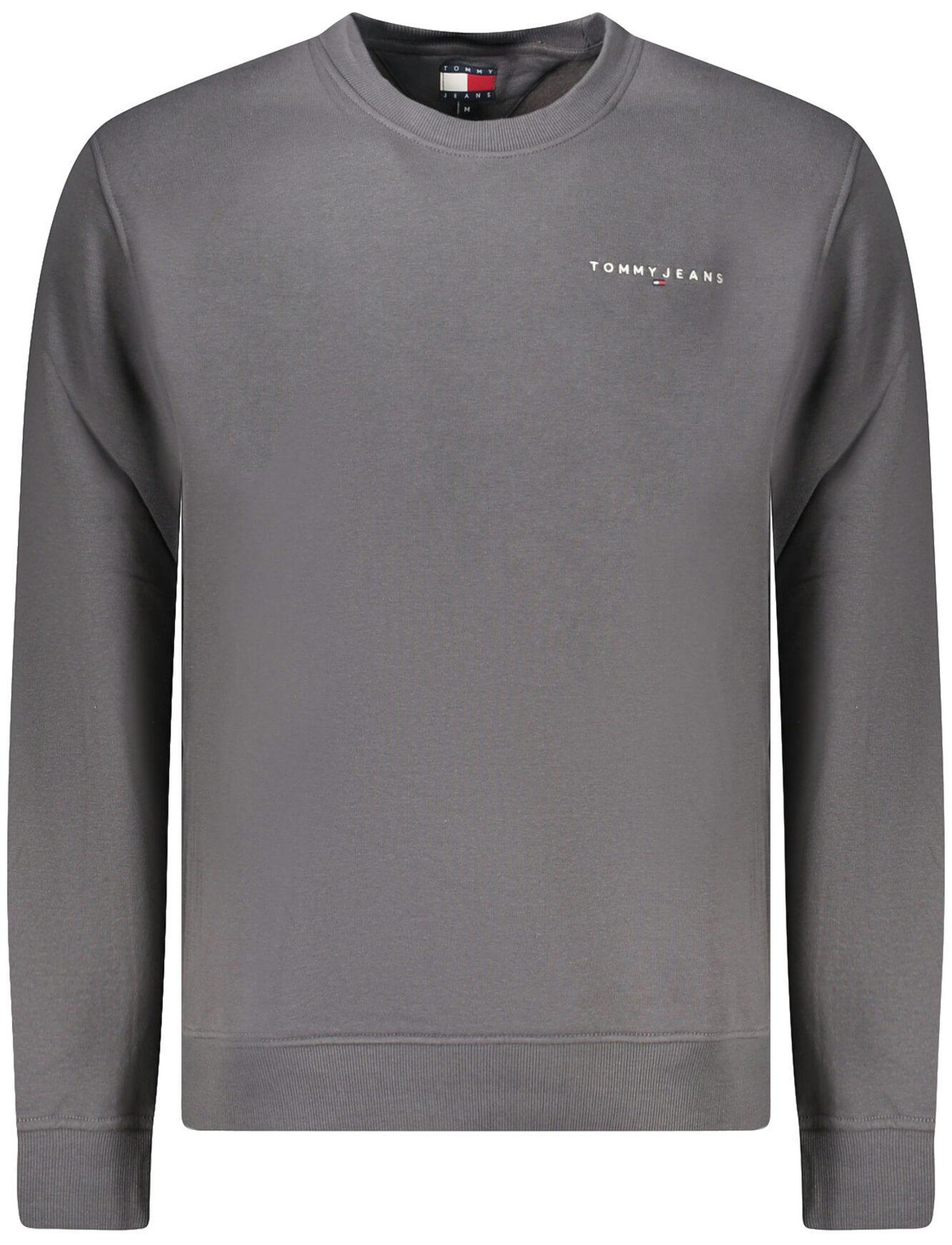 Grey knit sweater cotton blend