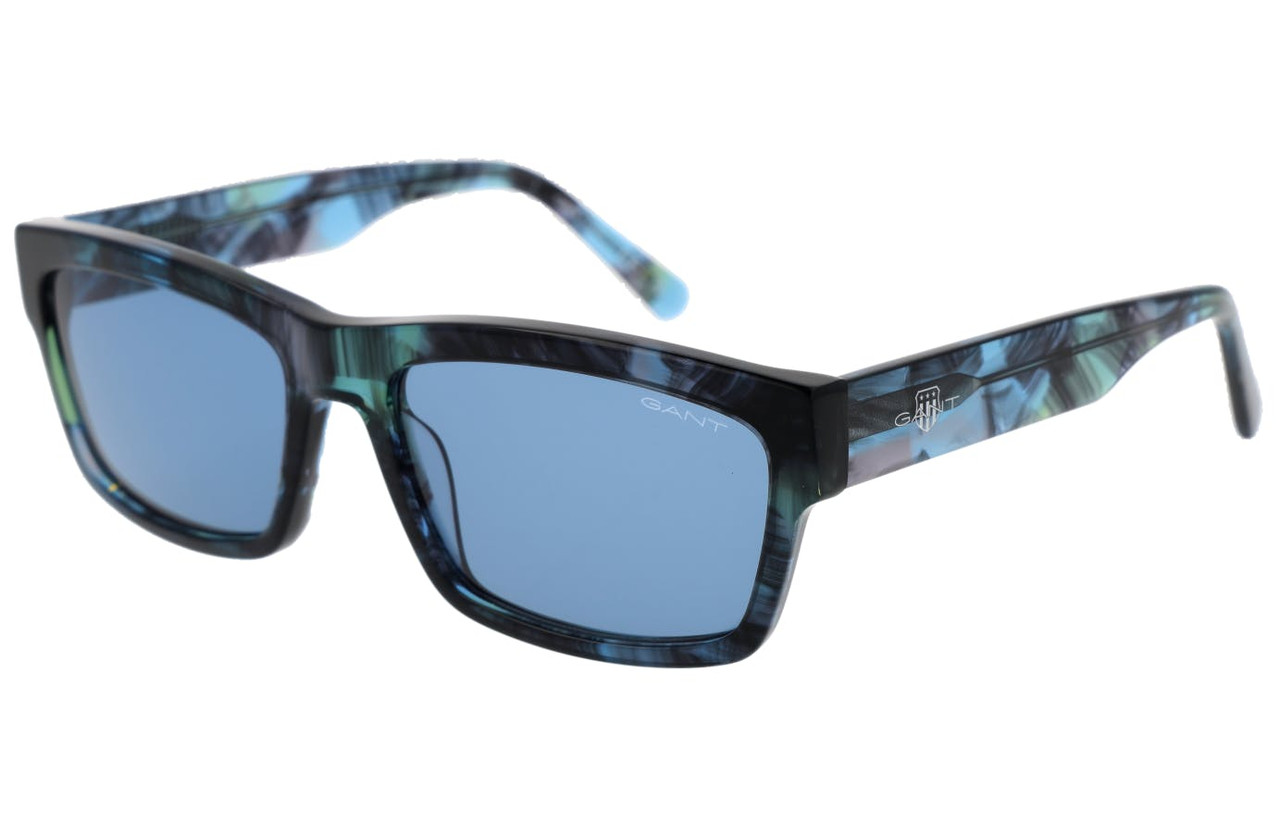 GA7230 acetate rectangular sunglasses blue