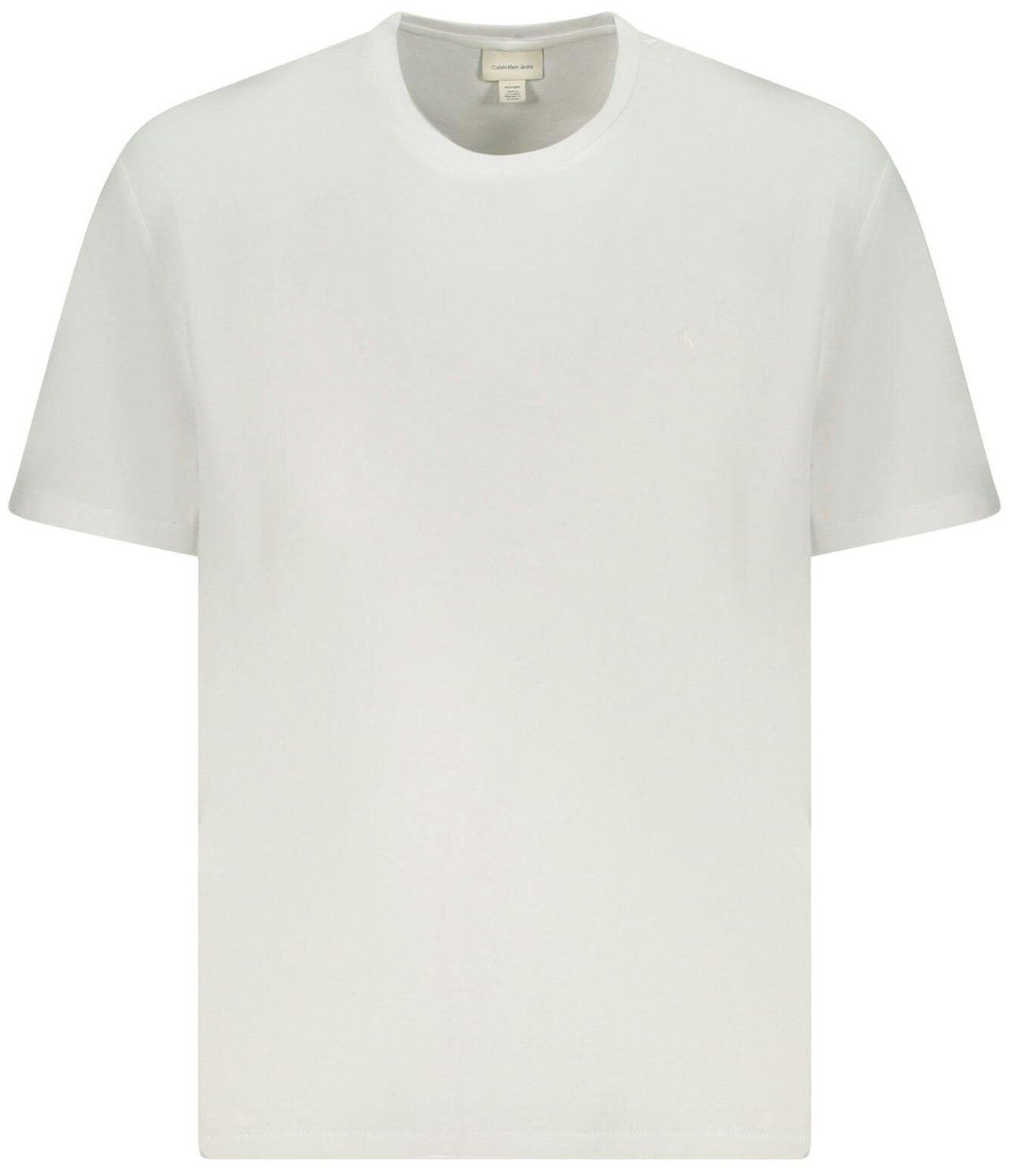 Men's white cotton t-shirt