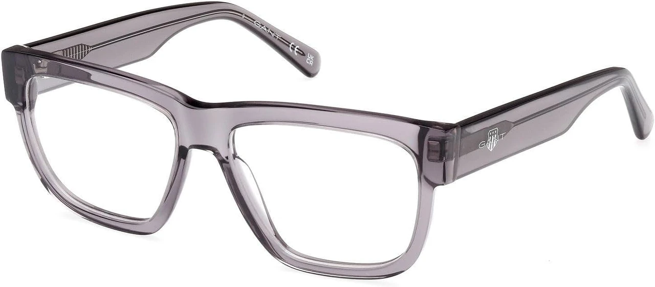 Montura óptica cuadrada de acetato GANT gris