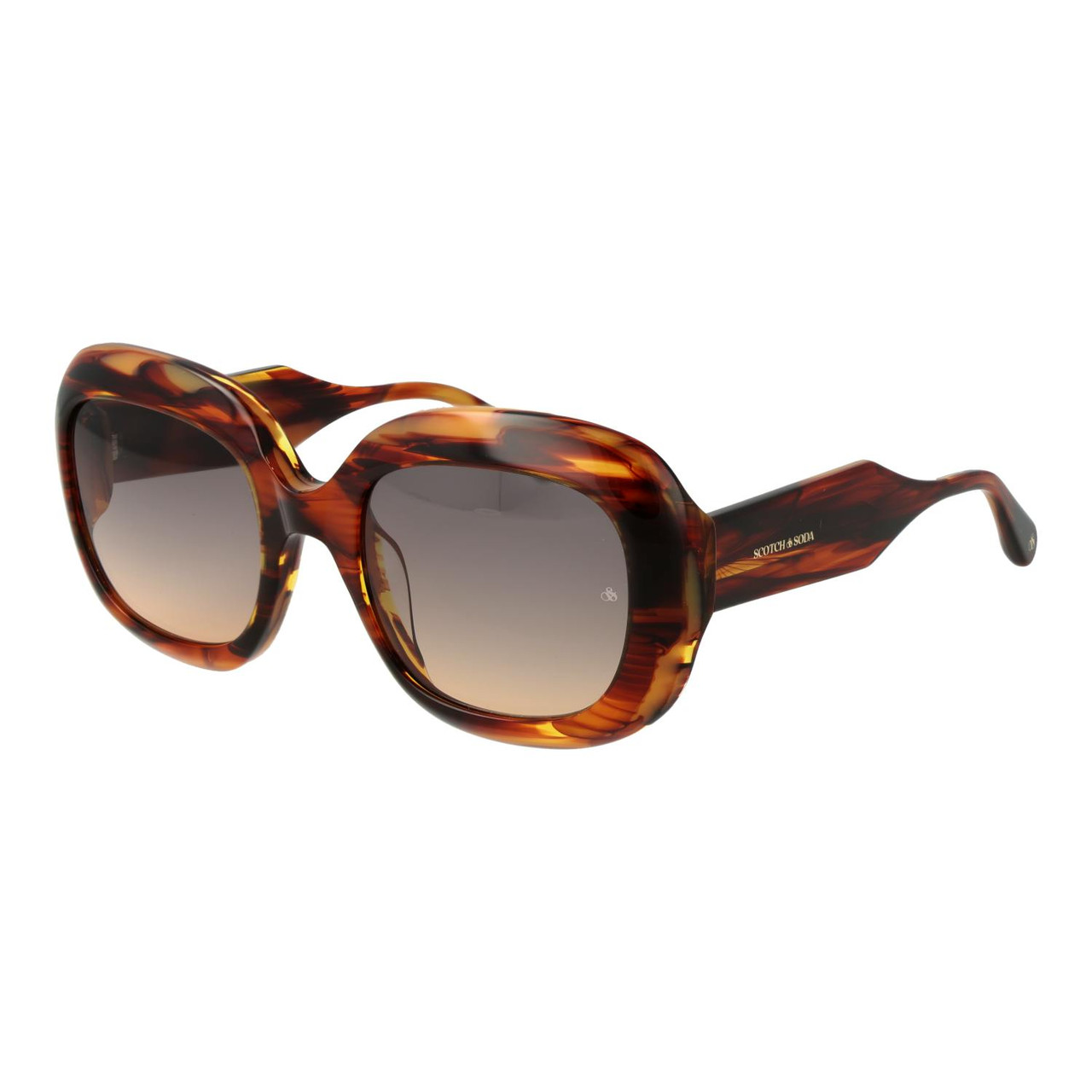Gafas de sol mariposa acetato marrón