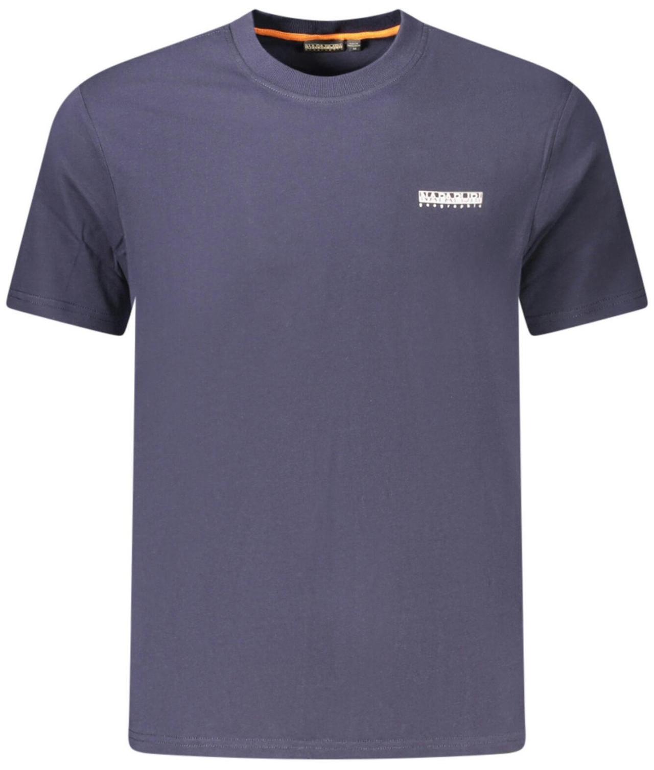 Crew neck T-shirt with logo in responsible cotton