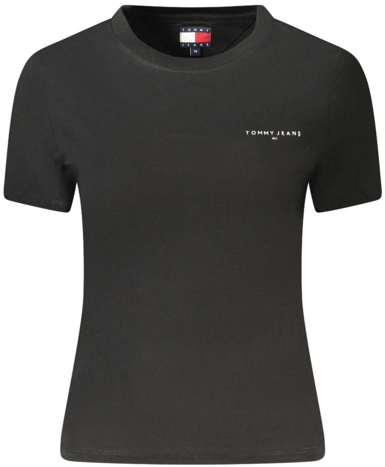Camiseta negra de algodón
