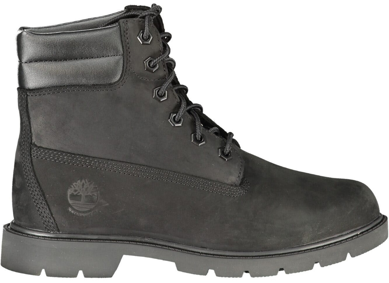 Bota impermeable Linden Woods 6-in con cordones - Negro