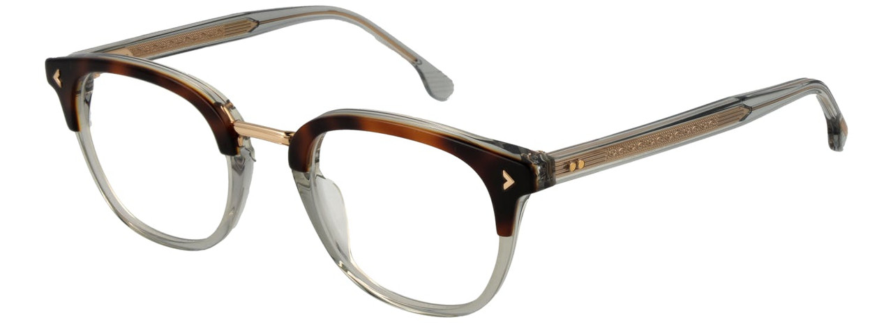 Montura óptica panto acetato Lozza gris 49mm