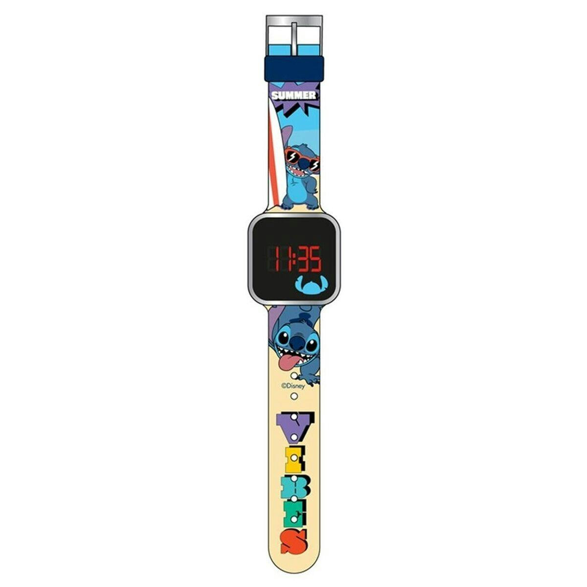Reloj infantil con correa de plástico Frozen