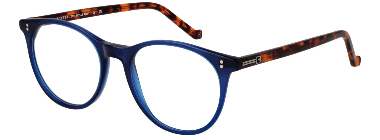 Men's acetate full-rim optical frame blue