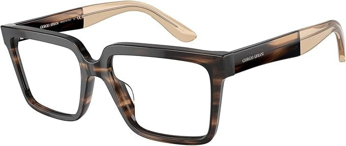 Montura óptica Giorgio Armani AR7230U marrón con estuche