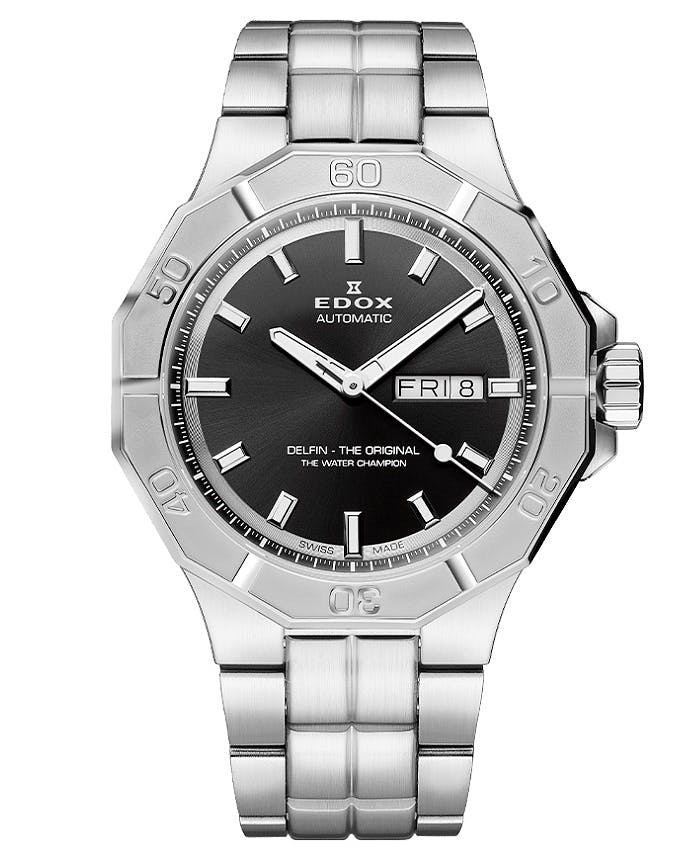 Reloj EDOX Delfin The Original automático acero inoxidable cristal de zafiro