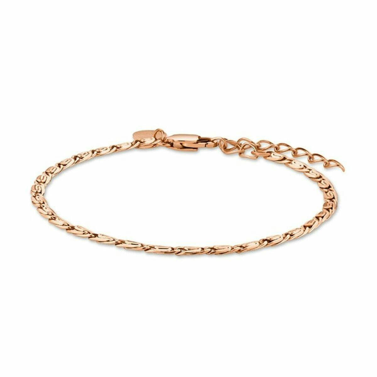 Pulsera de acero inoxidable con cierre mosquetón