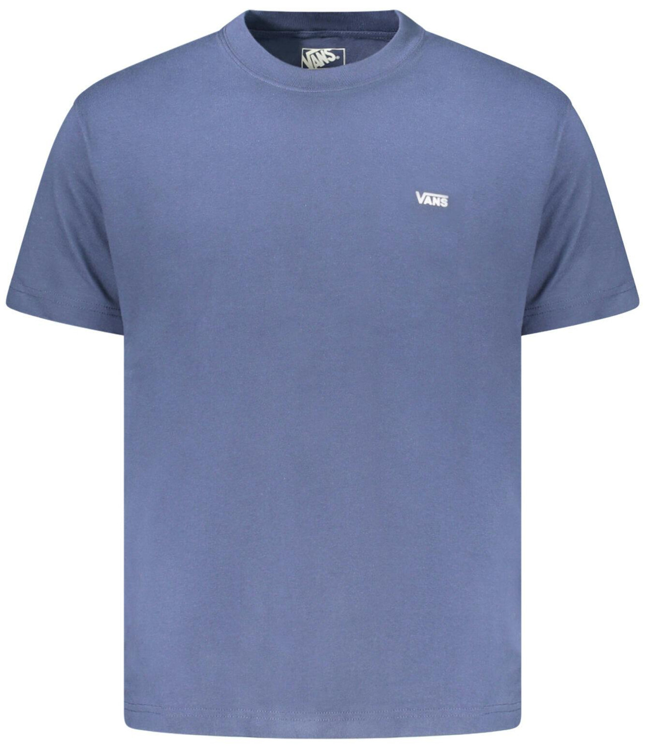 Camiseta de hombre azul de algodón