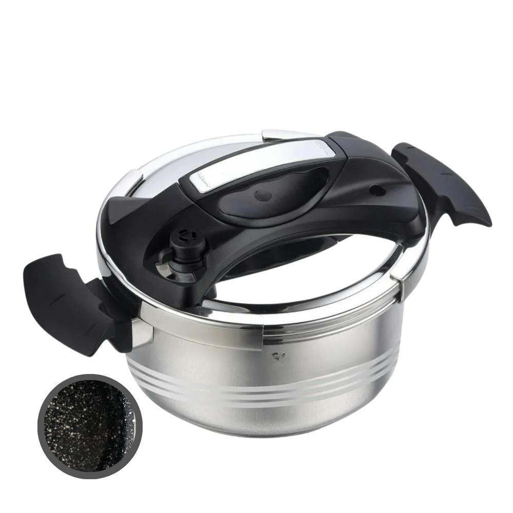 Marble-coated pressure cooker 28cm 8L