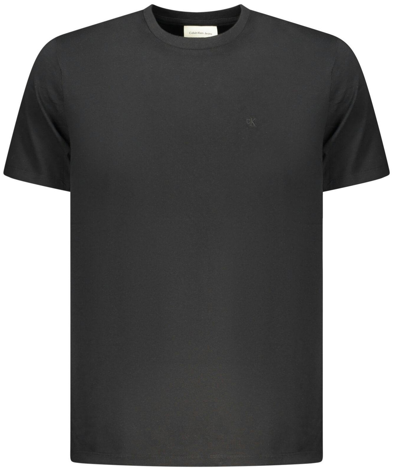 Camiseta de manga corta bordada en algodón