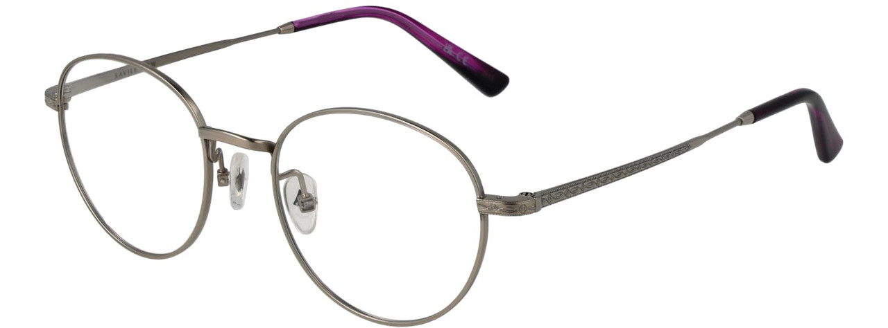 Panto titanium full-rim optical frame silver