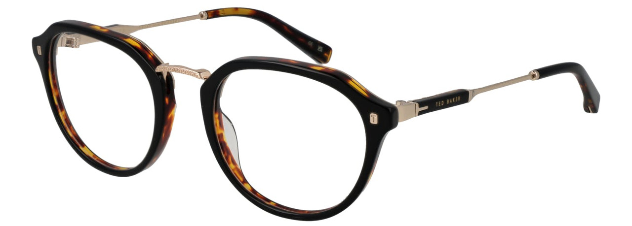 Montura óptica panto acetato negro