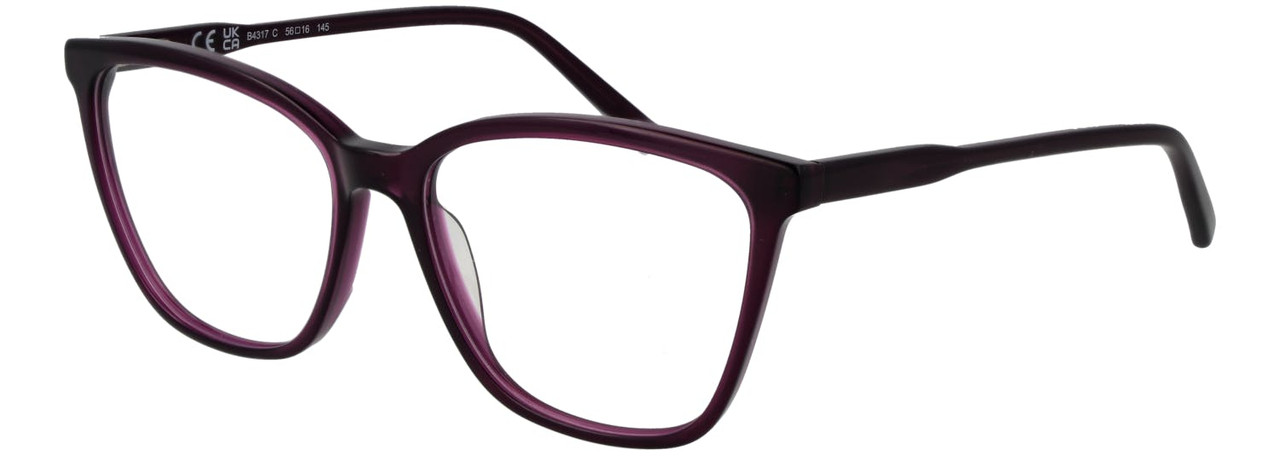 Montura óptica B4317 plástico completo morado