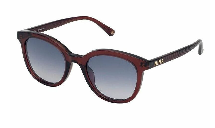 Gafas de sol acetato con lentes de policarbonato UV400 Rojo/Gris