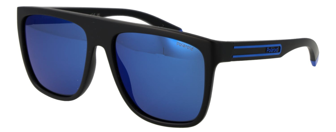 Gafas de sol rectangulares polarizadas con montura de policarbonato