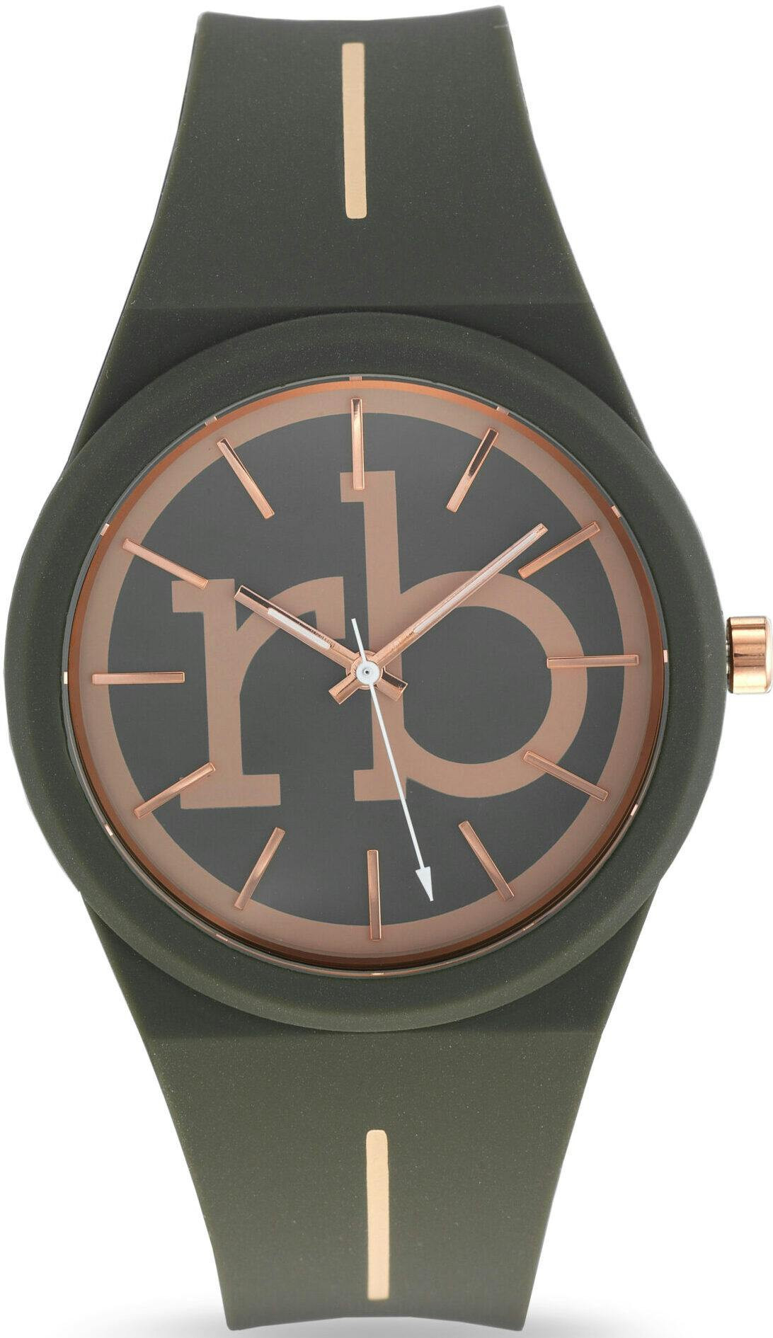 Reloj de pulsera Jam de silicona con esfera analógica