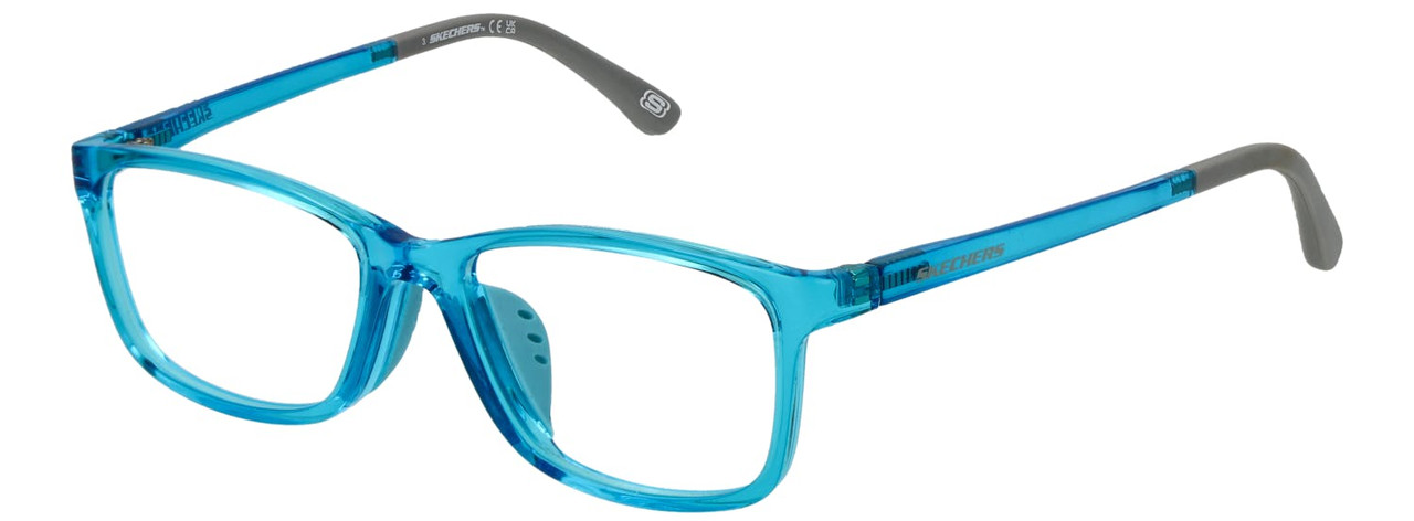 Armazón óptico infantil Skechers SE1208-D rectangular azul