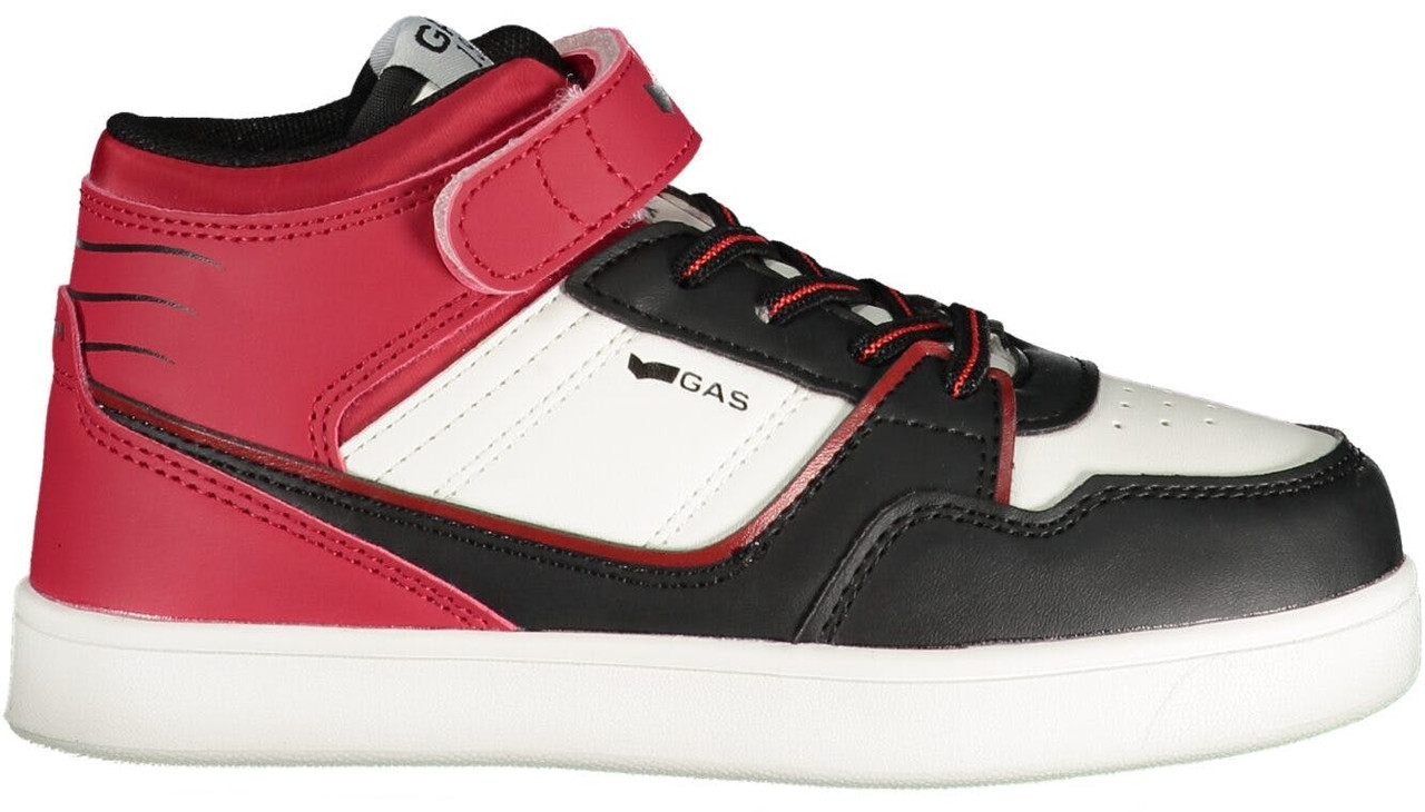 Walker LTX sneaker-boot in polyurethane and polyester black and red