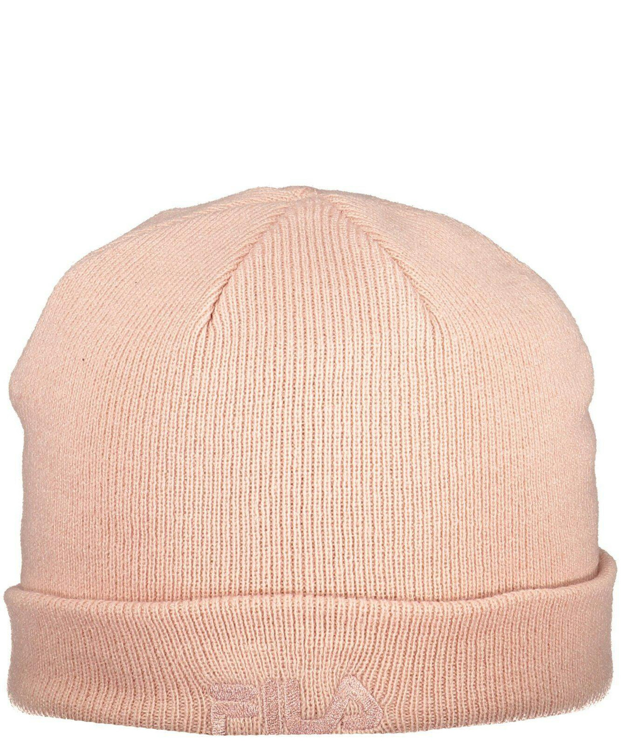 Beanie with embroidered logo, pink