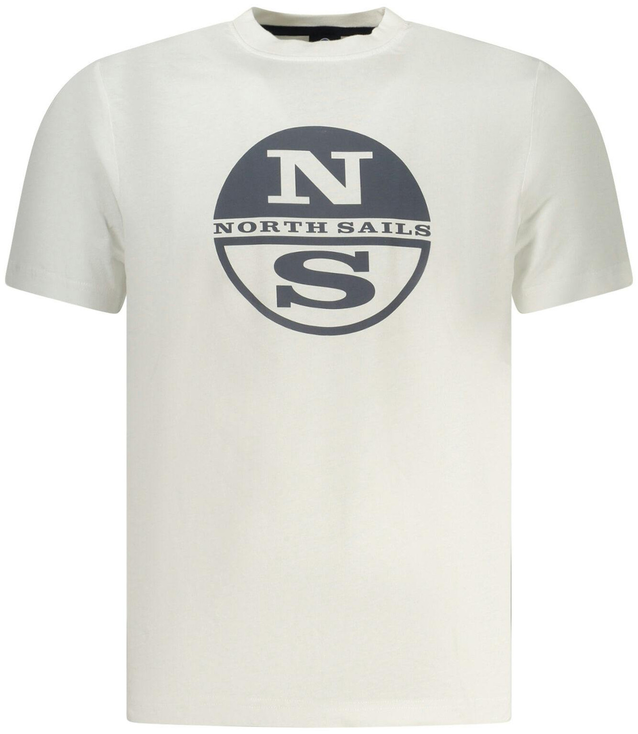 Camiseta clásica de algodón con estampado y logo